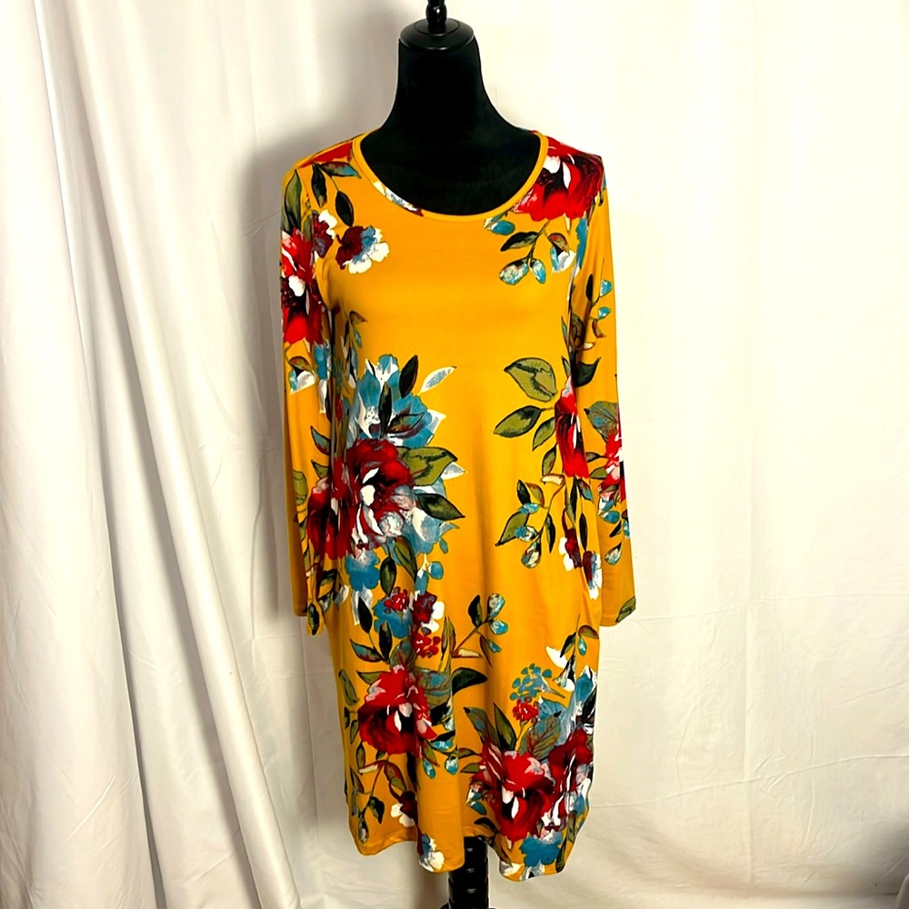 NWOT Sweet Lovely By Jen dress S; with POCKETS